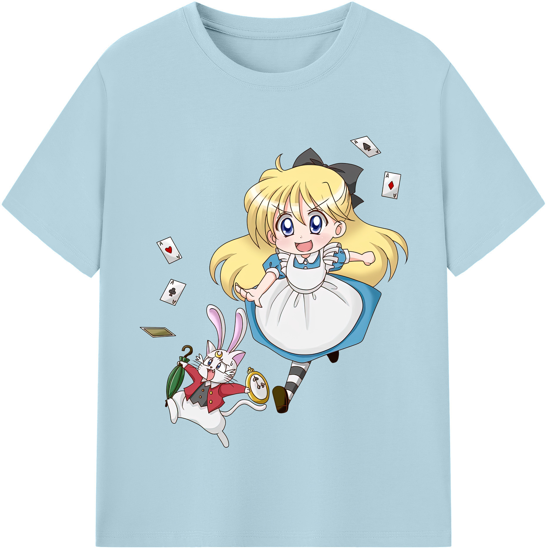 （画像用） 美少女戦士セーラームーン 愛野 美奈子 あいの みなこ Sailor Moon Aino Minako 綿100％半袖Tシャツ（フロントプリント）